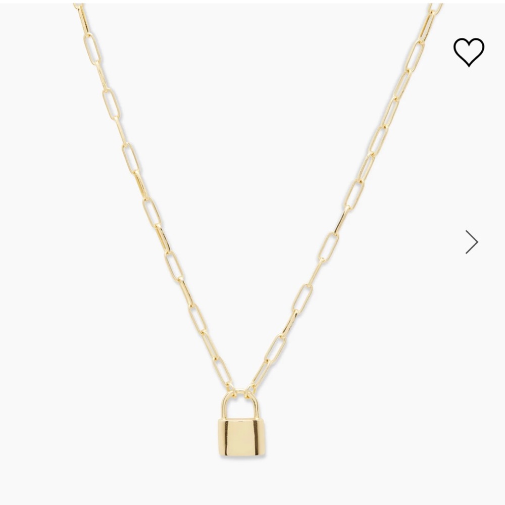 Gorjana | Kara Padlock Charm Necklace